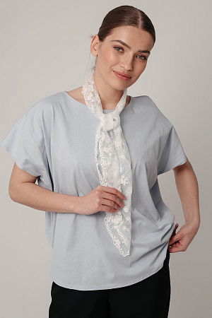 Футболка oversize из хлопка