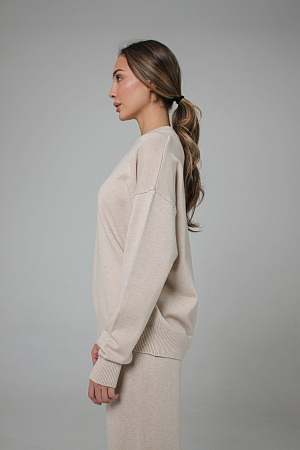 КОСТЮМ ТРИКОТАЖНЫЙ ОВЕРСАЙЗ